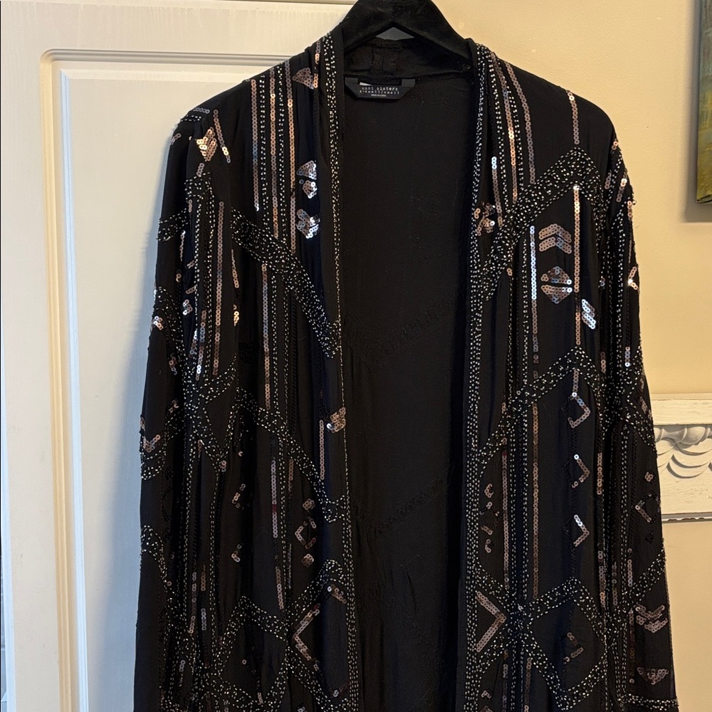 Knot Sisters sequin kimono S